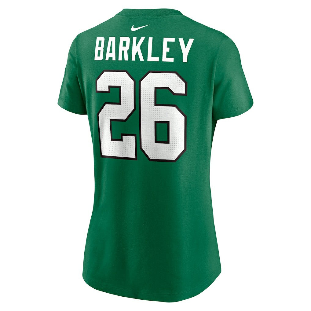 Saquon Barkley  Women's Player Name & Number T-Shirt - Philadelphia Eagles