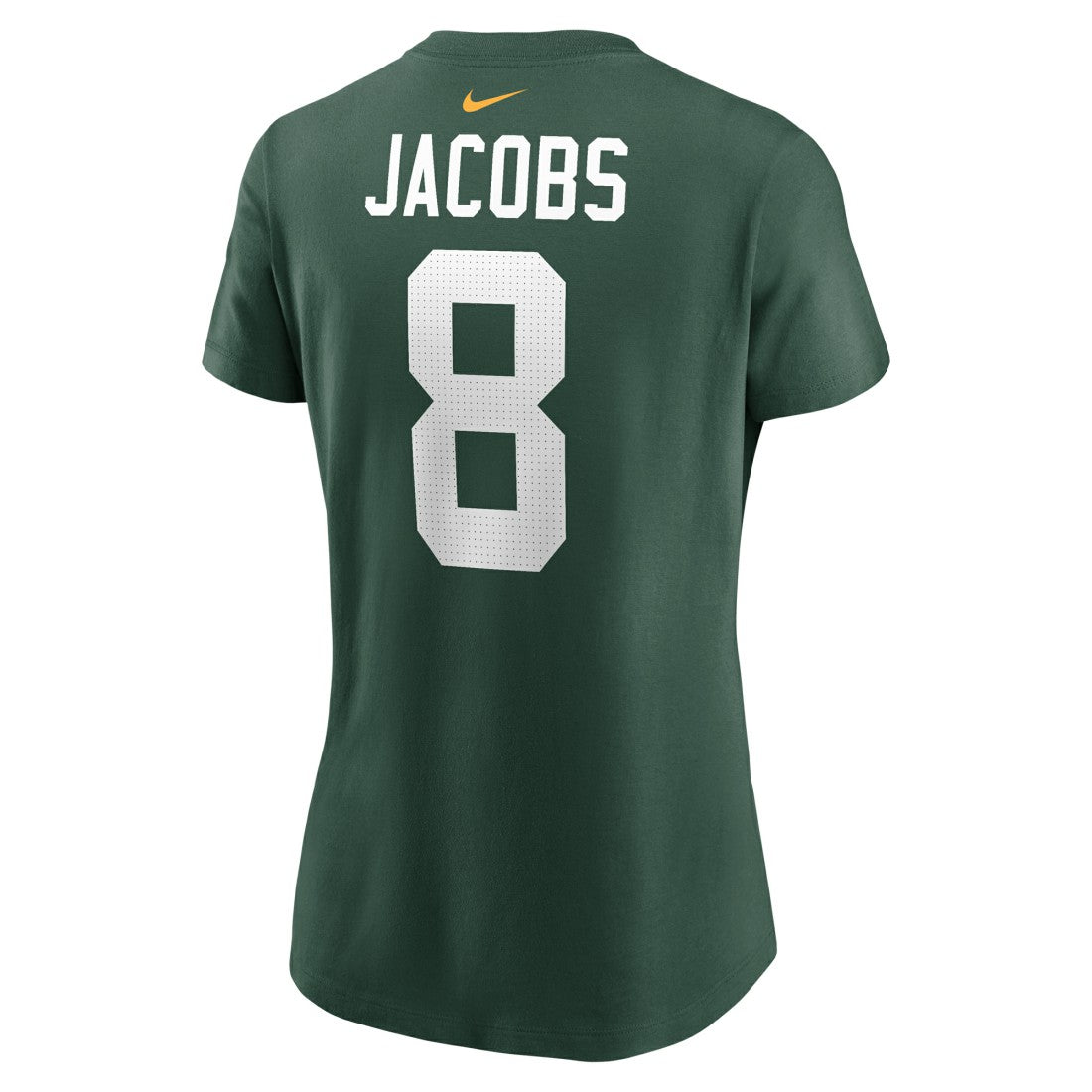 Josh Jacobs  Women's Player Name & Number T-Shirt - Green Bay Packers