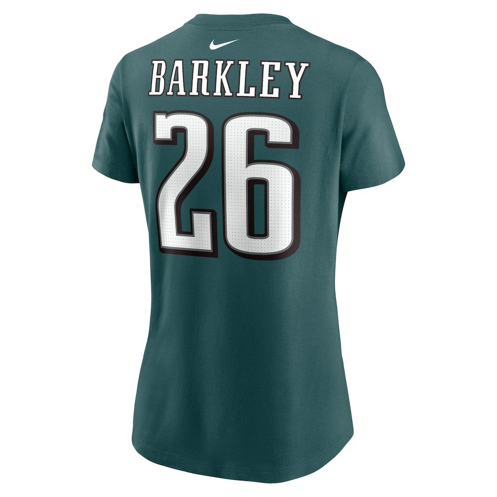 Saquon Barkley  Women's Player Name & Number T-Shirt - Philadelphia Eagles