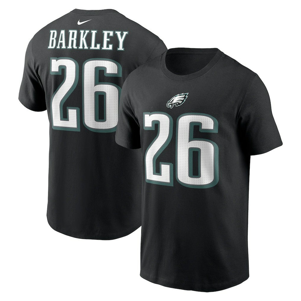 Saquon Barkley  Player Name & Number T-Shirt - Philadelphia Eagles