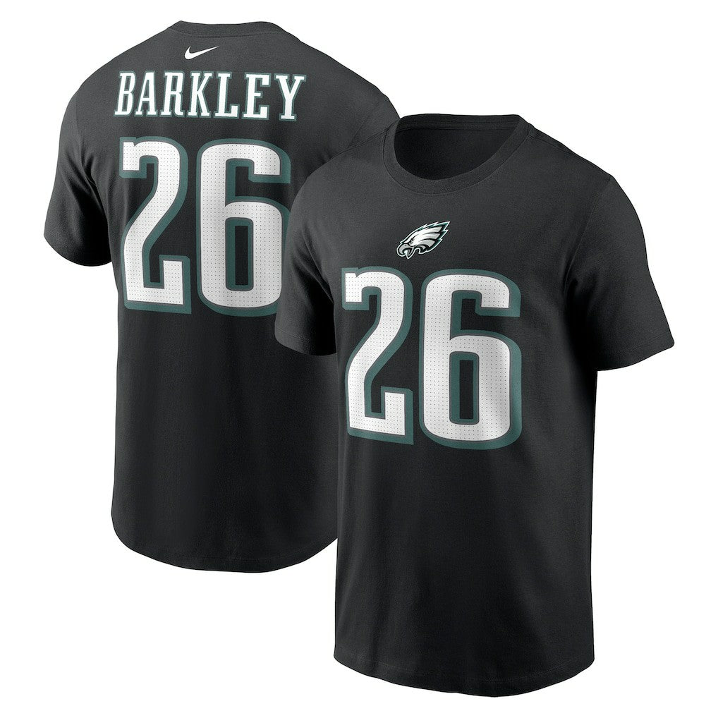 Saquon Barkley  Player Name & Number T-Shirt - Philadelphia Eagles
