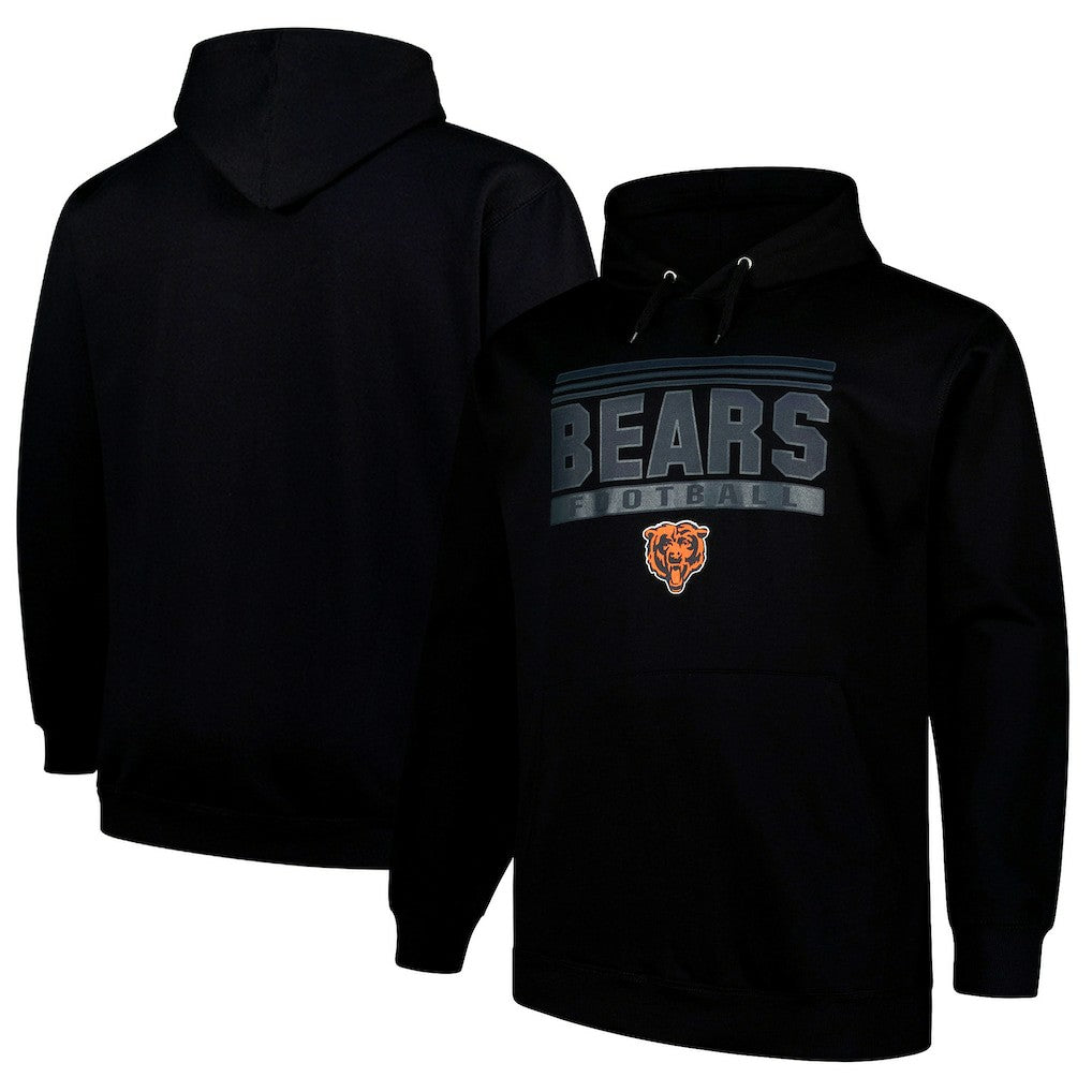 Big & Tall Pop Pullover Hoodie - Chicago Bears