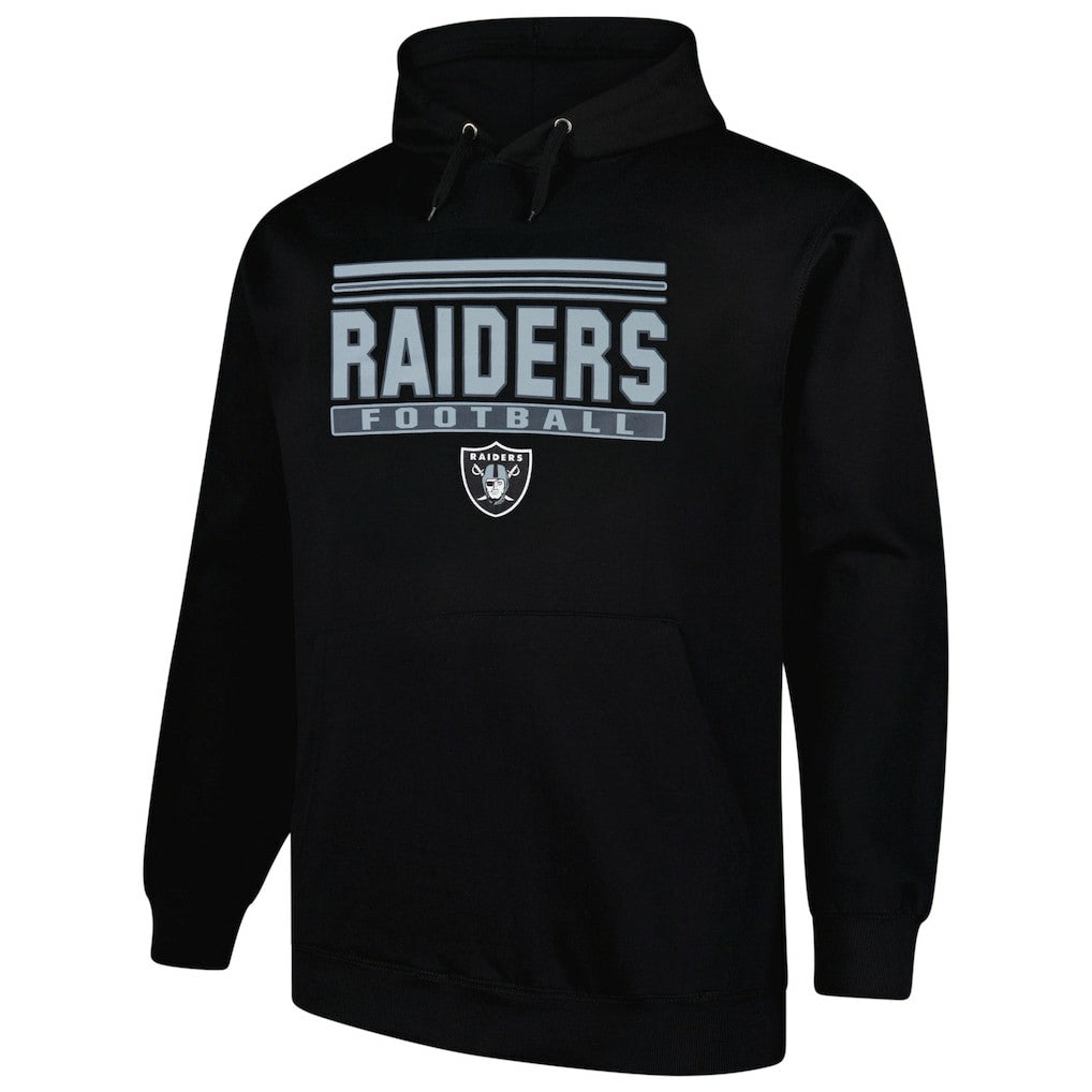 Big & Tall Pop Pullover Hoodie - Las Vegas Raiders