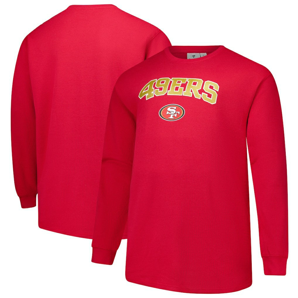 Big & Tall Thermal Long Sleeve T-Shirt - San Francisco 49ers