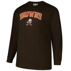 Big & Tall Throwback Thermal Long Sleeve T-Shirt - Cleveland Browns