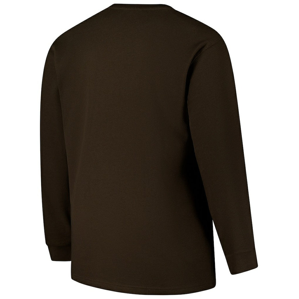 Big & Tall Throwback Thermal Long Sleeve T-Shirt - Cleveland Browns