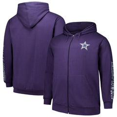 Big & Tall Sleeve Hit Full-Zip Hoodie - Dallas Cowboys