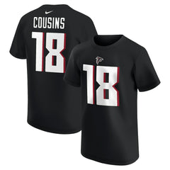 Kirk Cousins  Youth Player Name & Number T-Shirt - Atlanta Falcons