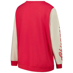 NBA Chicago Bulls '47 Women's Plus Size Oversized Rise Andie Pullover Sweatshirt