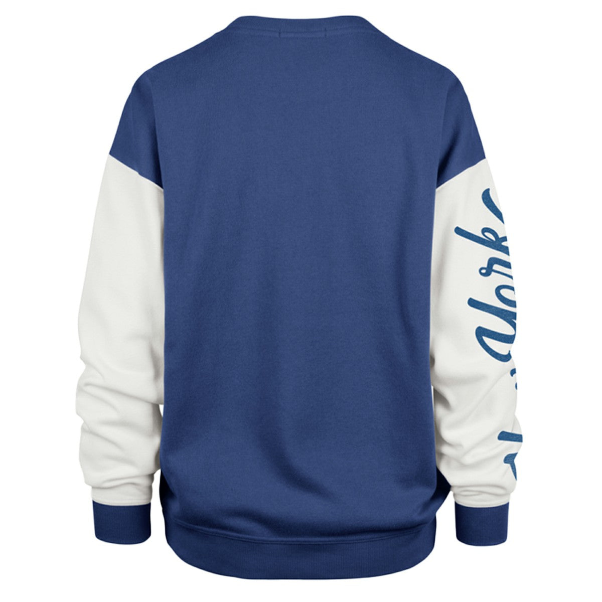 NBA New York Knicks '47 Women's Plus Size Oversized Rise Andie Pullover Sweatshirt