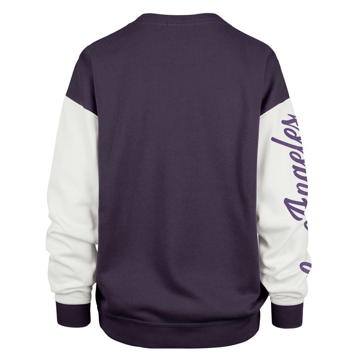 NBA Los Angeles Lakers '47 Women's Plus Size Oversized Rise Andie Pullover Sweatshirt