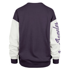 NBA Los Angeles Lakers '47 Women's Plus Size Oversized Rise Andie Pullover Sweatshirt