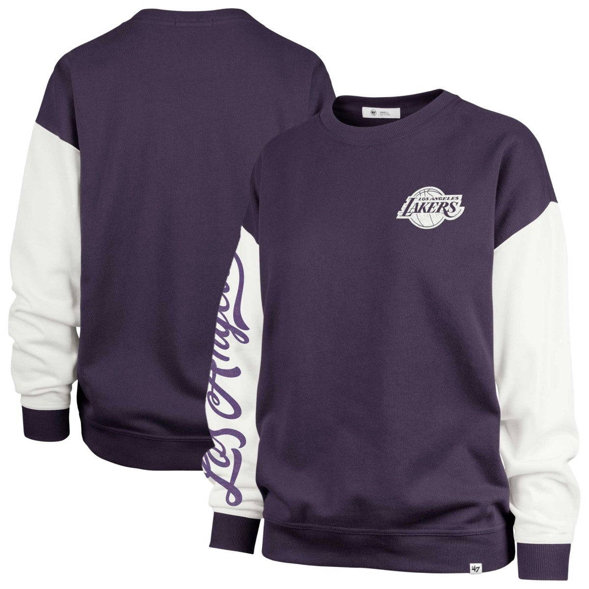 NBA Los Angeles Lakers '47 Women's Rise Andie Pullover Sweatshirt