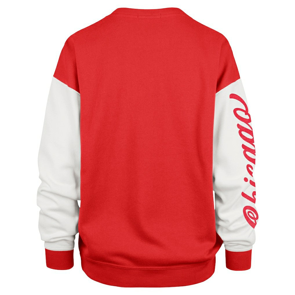 NBA Chicago Bulls '47 Women's Rise Andie Oversized Pullover Sweatshirt