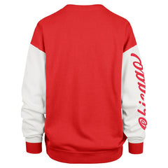 NBA Chicago Bulls '47 Women's Rise Andie Oversized Pullover Sweatshirt