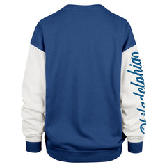 NBA Philadelphia 76ers '47 Women's Rise Andie Oversized Pullover Sweatshirt