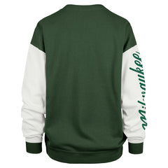 NBA Milwaukee Bucks '47 Women's Rise Andie Oversized Pullover Sweatshirt