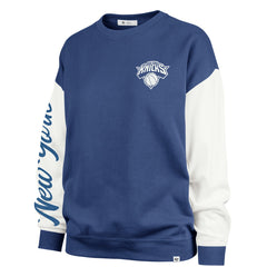 NBA New York Knicks '47 Women's Rise Andie Oversized Pullover Sweatshirt