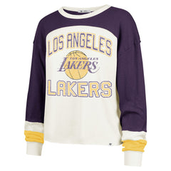 NBA Los Angeles Lakers '47 Women's Curve Raglan Long Sleeve T-Shirt