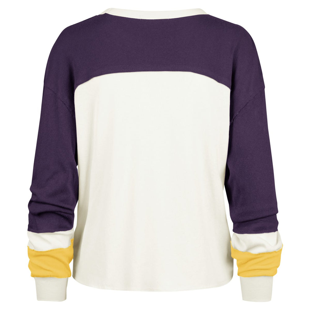 NBA Los Angeles Lakers '47 Women's Curve Raglan Long Sleeve T-Shirt