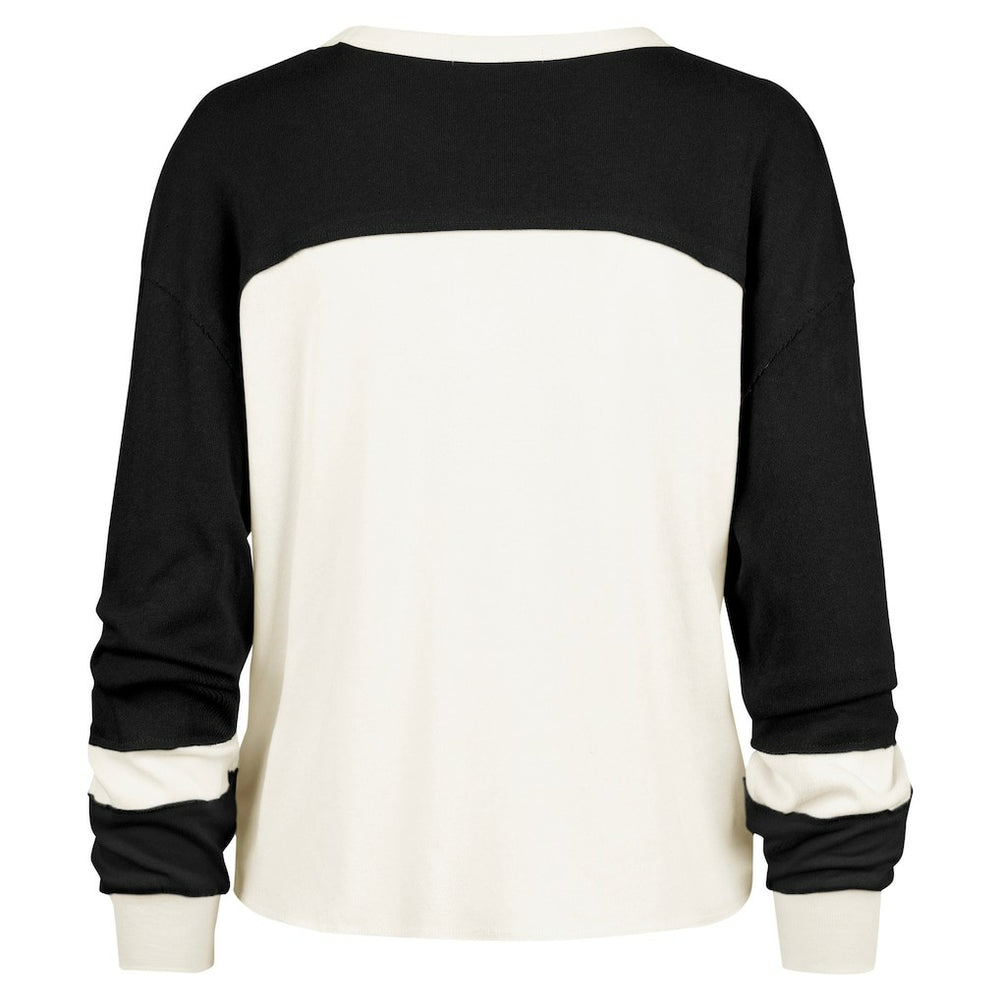 NBA Brooklyn Nets '47 Women's Curve Raglan Long Sleeve T-Shirt