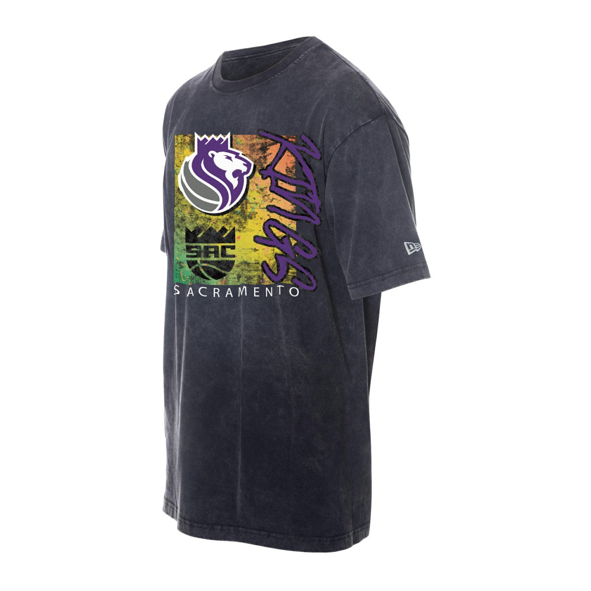 NBA Sacramento Kings Distressed Sport Classics Enzyme Washed T-Shirt