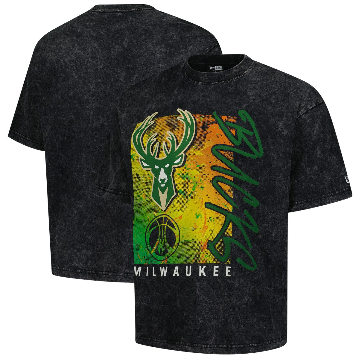 NBA Milwaukee Bucks Sport Classics Enzyme Washed T-Shirt