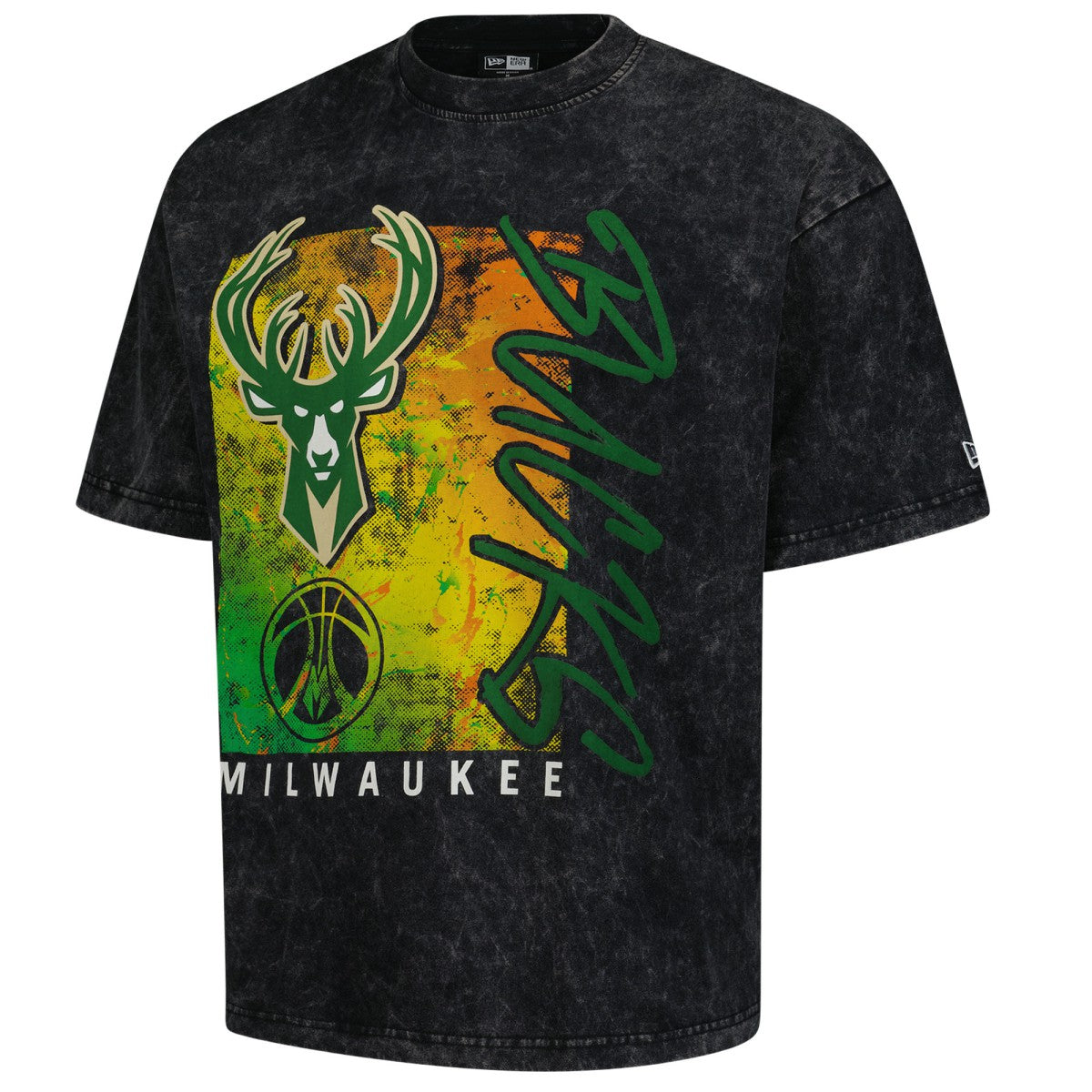 NBA Milwaukee Bucks Sport Classics Enzyme Washed T-Shirt