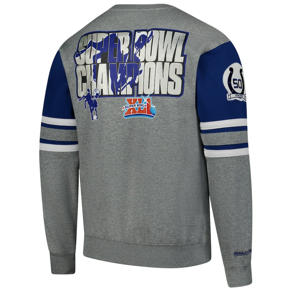 All Over 4.0 Vintage Logo Pullover Sweatshirt - Indianapolis Colts