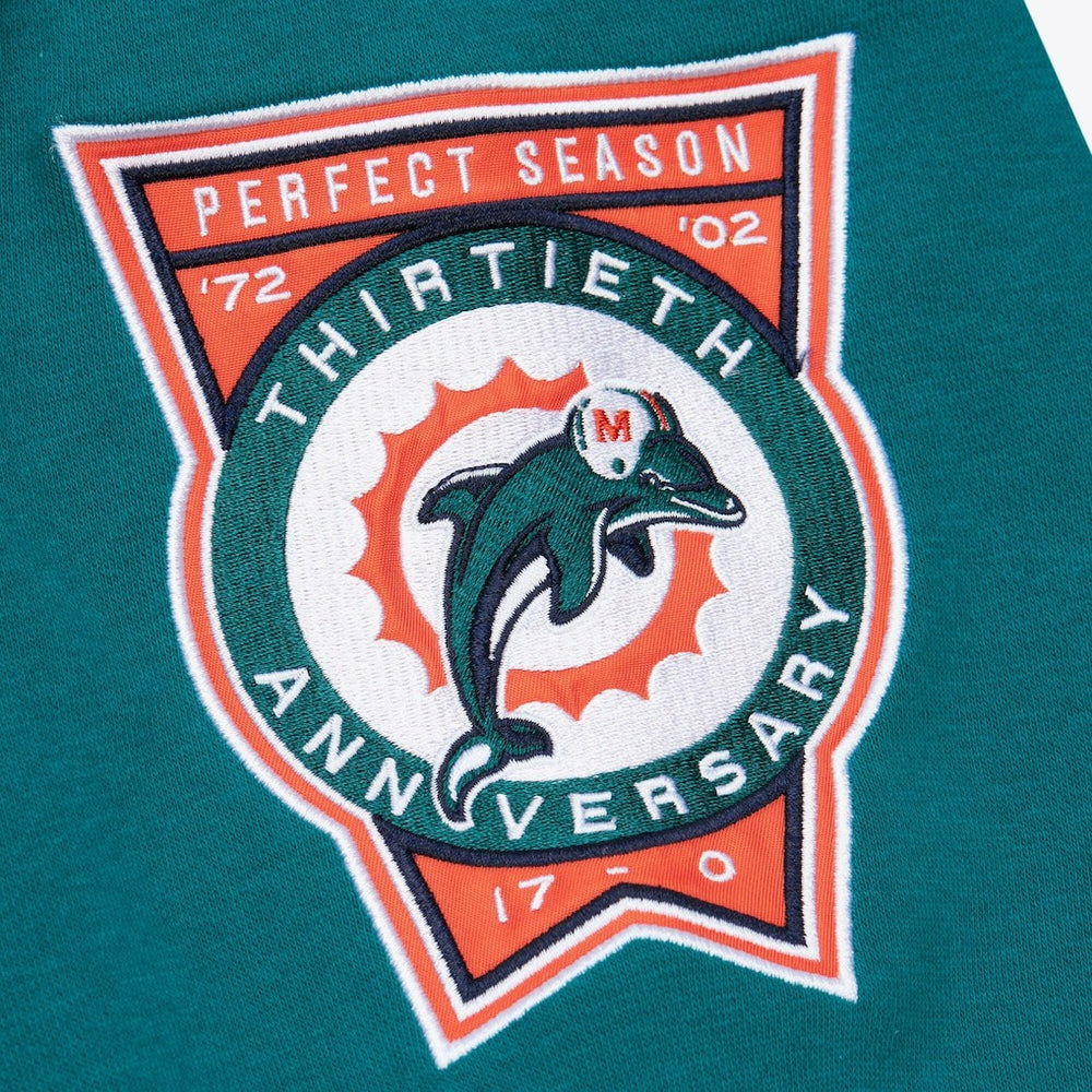All Over 4.0 Vintage Logo Pullover Sweatshirt - Miami Dolphins
