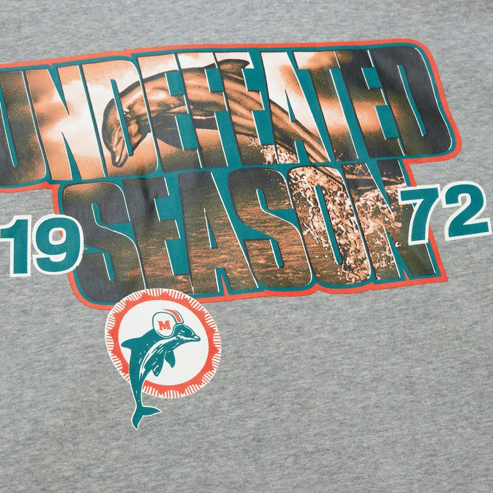 All Over 4.0 Vintage Logo Pullover Sweatshirt - Miami Dolphins