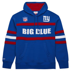 Vintage Logo Head Coach Fleece Pullover Hoodie - New York Giants