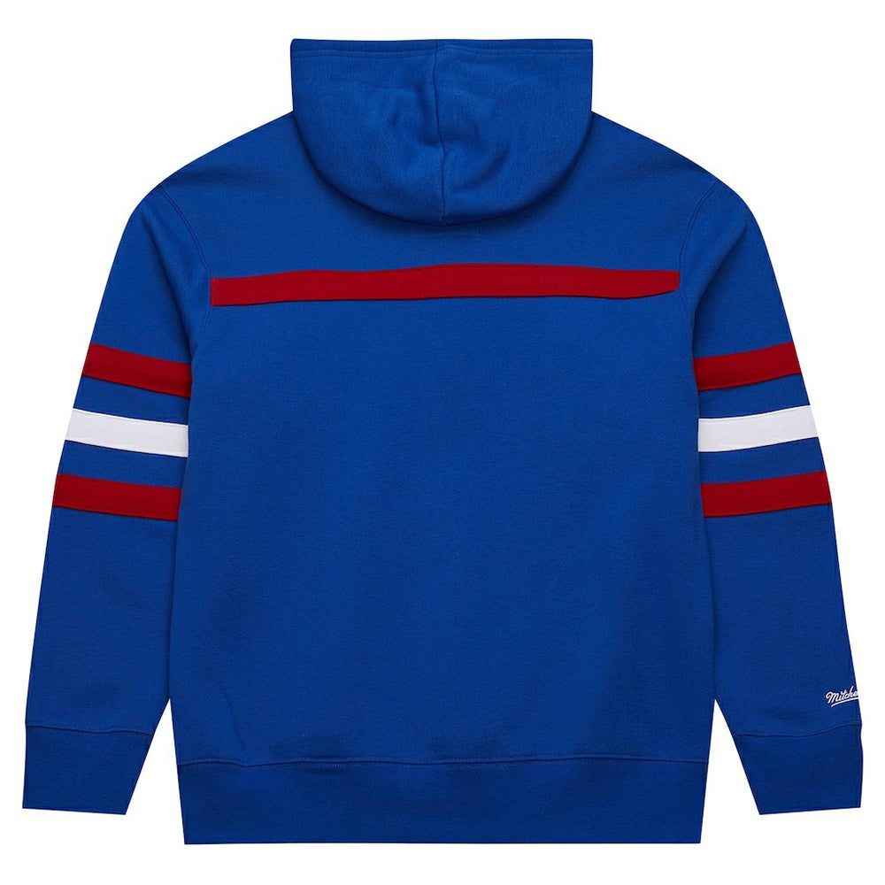 Vintage Logo Head Coach Fleece Pullover Hoodie - New York Giants