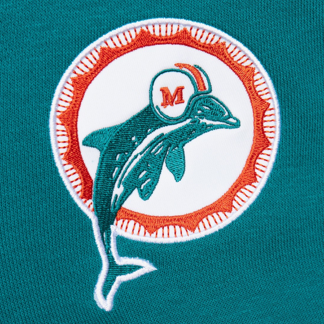 Vintage Logo Head Coach Fleece Pullover Hoodie - Miami Dolphins