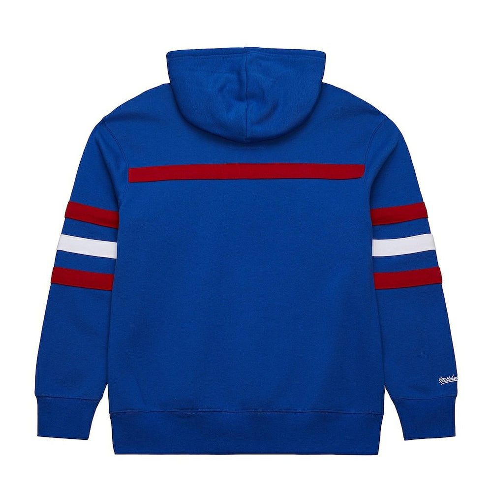 Vintage Logo Head Coach Fleece Pullover Hoodie - New England Patriots