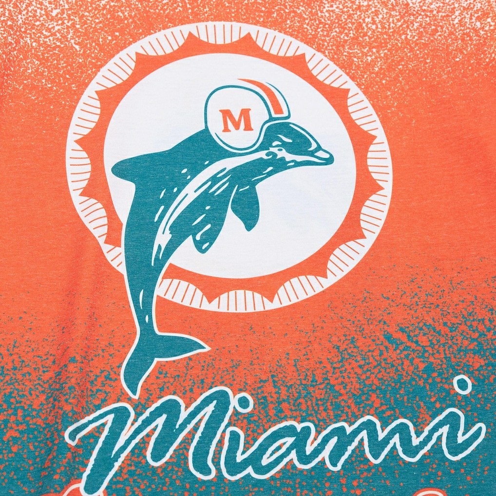 Team Burst Vintage Logo T-Shirt - Miami Dolphins