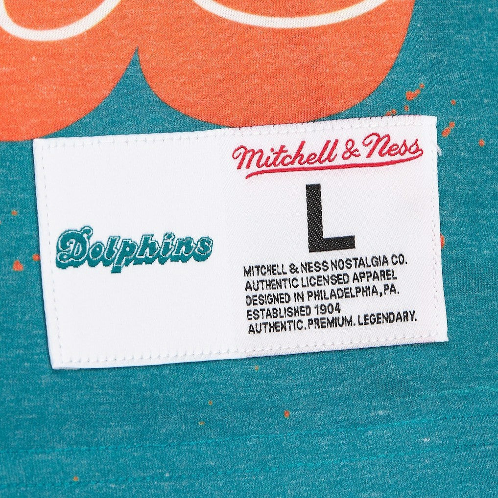 Team Burst Vintage Logo T-Shirt - Miami Dolphins