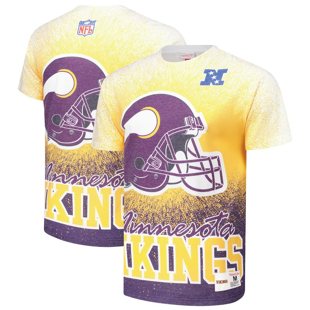 Team Burst Vintage Logo T-Shirt - Minnesota Vikings