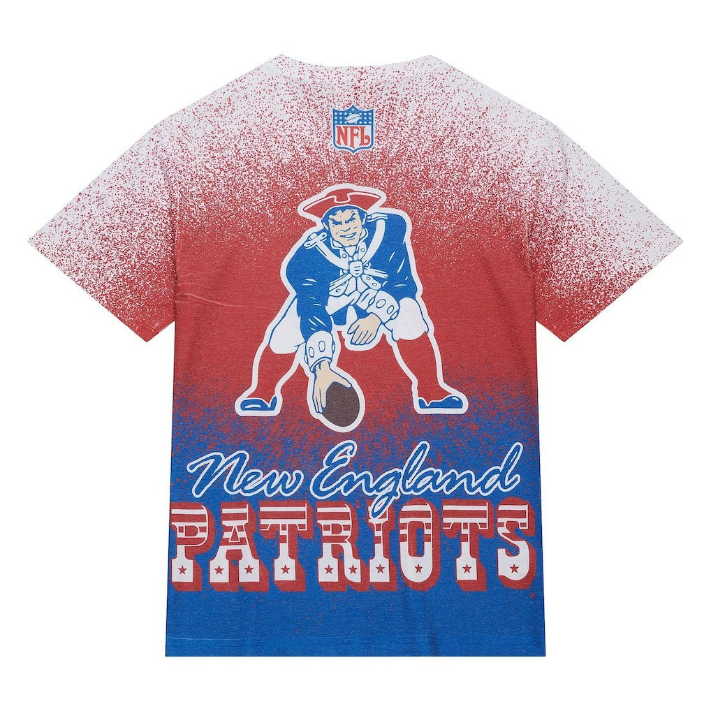 Team Burst Vintage Logo T-Shirt - New England Patriots