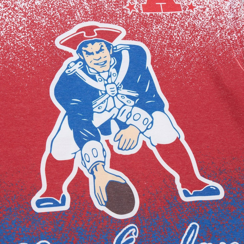Team Burst Vintage Logo T-Shirt - New England Patriots