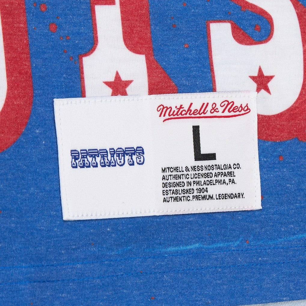 Team Burst Vintage Logo T-Shirt - New England Patriots