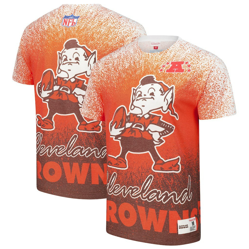 Team Burst Vintage Logo T-Shirt - Cleveland Browns