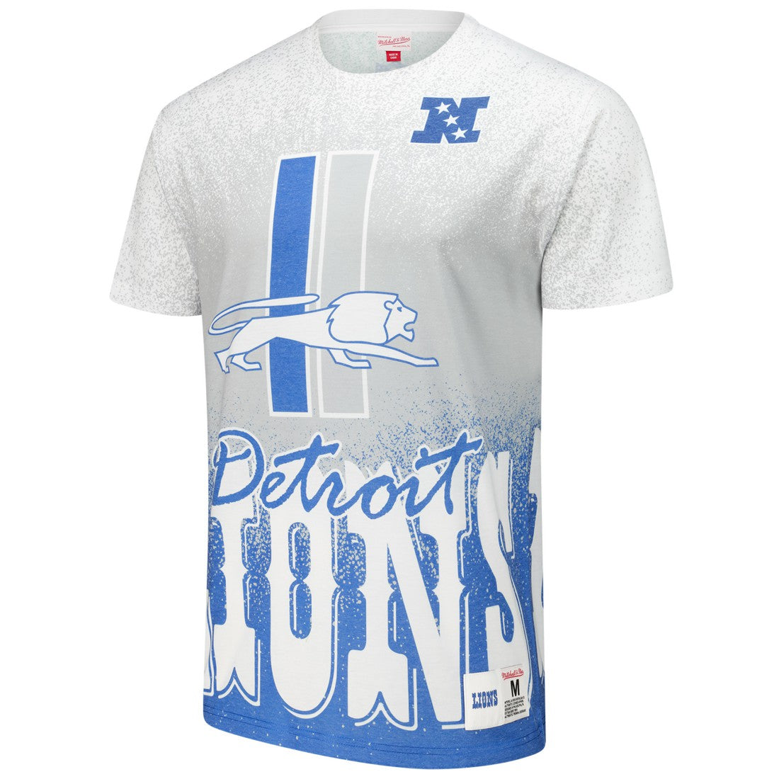 Team Burst Vintage Logo T-Shirt - Detroit Lions