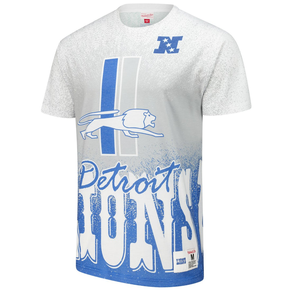 Team Burst Vintage Logo T-Shirt - Detroit Lions