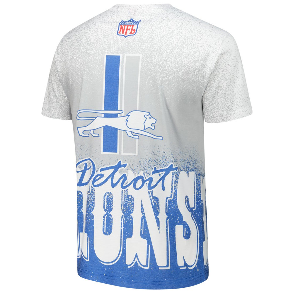 Team Burst Vintage Logo T-Shirt - Detroit Lions