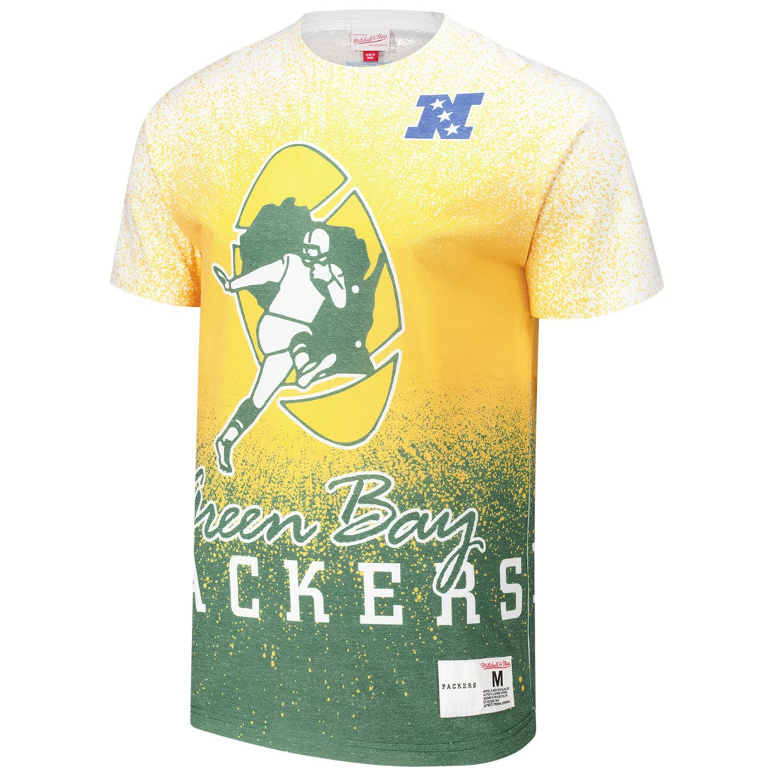 Team Burst Vintage Logo T-Shirt - Green Bay Packers