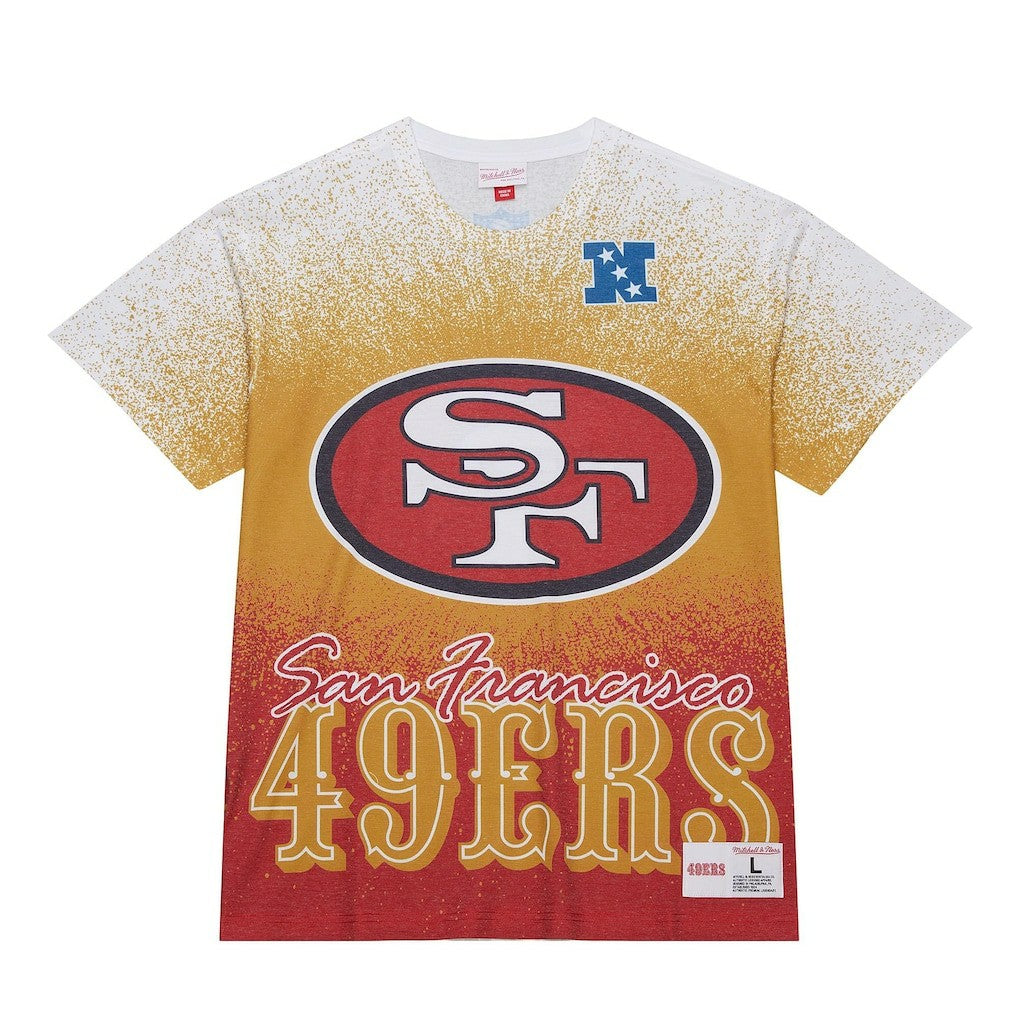 Team Burst Vintage Logo T-Shirt - San Francisco 49ers