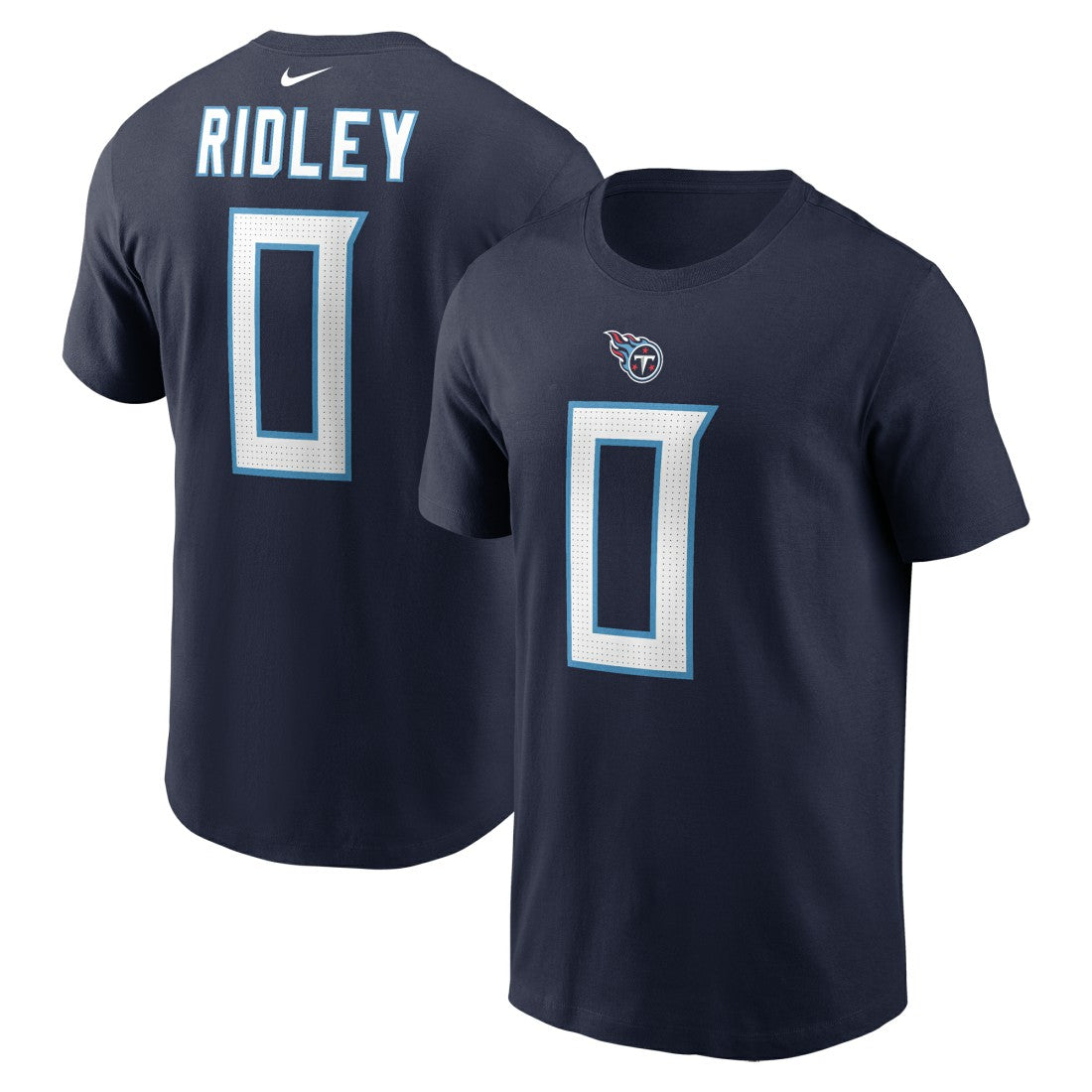 Calvin Ridley  Player Name & Number T-Shirt - Tennessee Titans