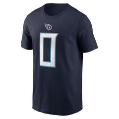 Calvin Ridley  Player Name & Number T-Shirt - Tennessee Titans