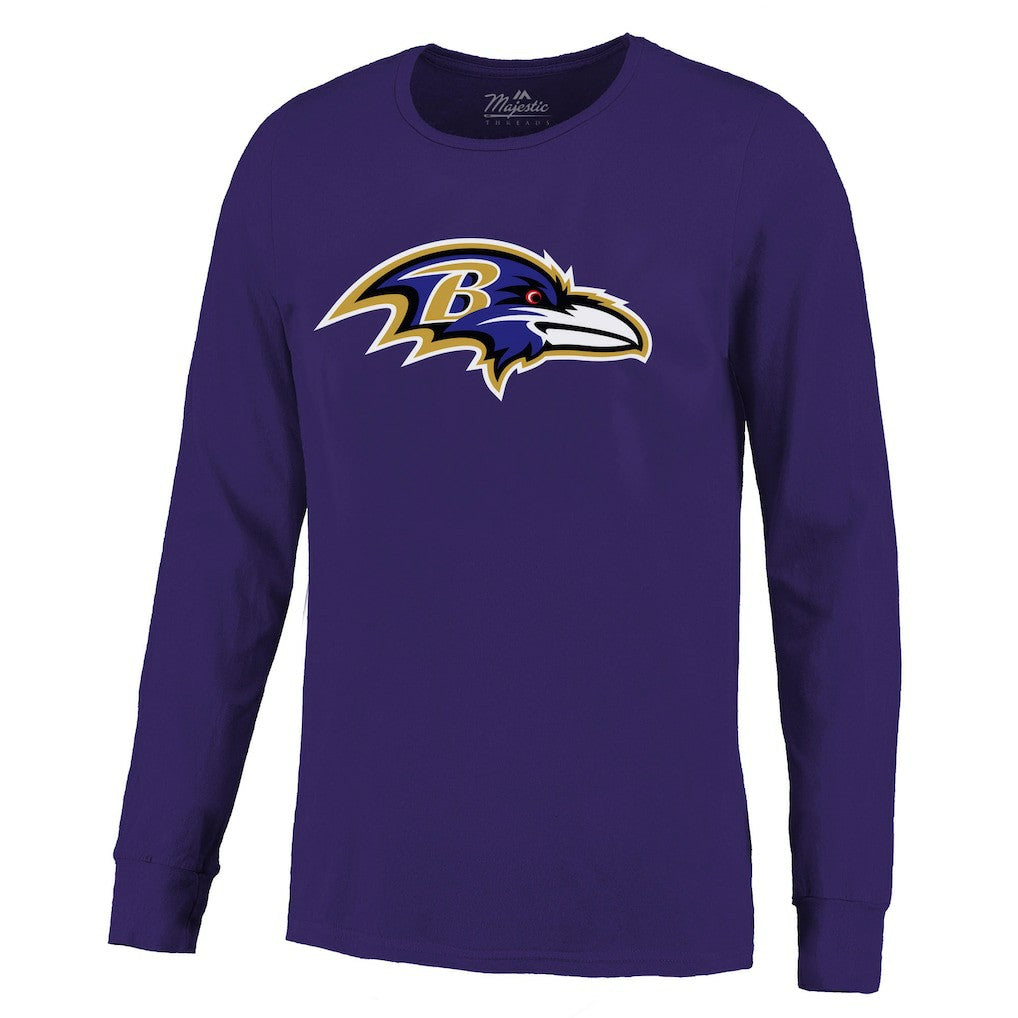 Derrick Henry  Majestic Threads Name & Number Long Sleeve T-Shirt - Baltimore Ravens